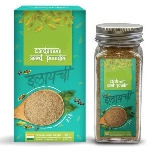 Aushadhi Chaiwala Cardamom Seed Powder (50g) | Only Seeds No Husk | 100% Natural Spice